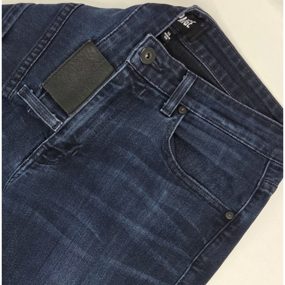 Paige Jeans Federal Mens 32x32 Dark  Wash Blue Straight Slim Stretch Joel